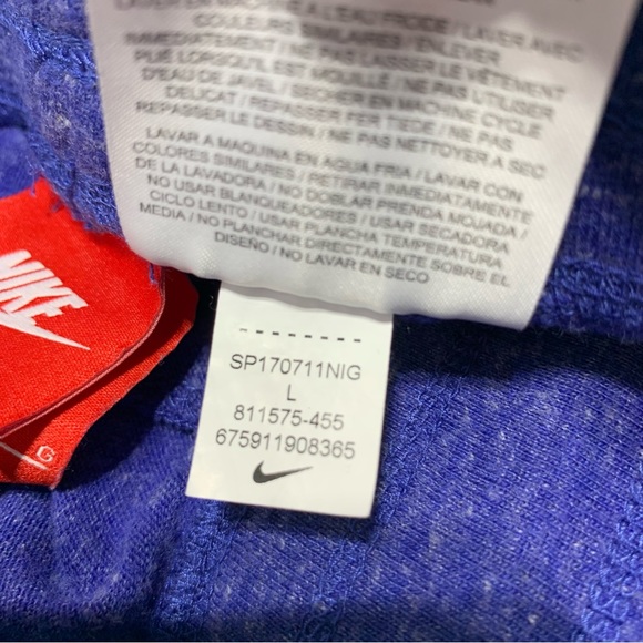 Nike Blue Lightweight 3/4 Joggers Size Large Youth - Picture 8 of 12